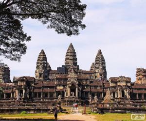 Puzzle Του ναού Άνγκορ Βατ, Καμπότζη